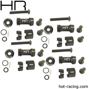 Hot Racing Aluminum 12mm Multi Width Hex Hub (30 to 60mm),
