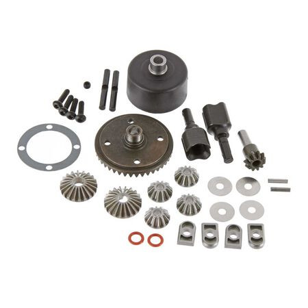 Diff Set Front Rear 43T Spiral: Kraton