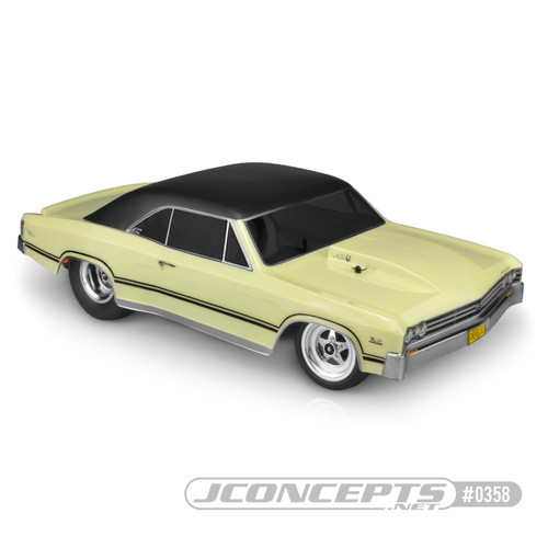 1967 Chevy Chevelle Street Eliminator Drag Racing Body (Clear)