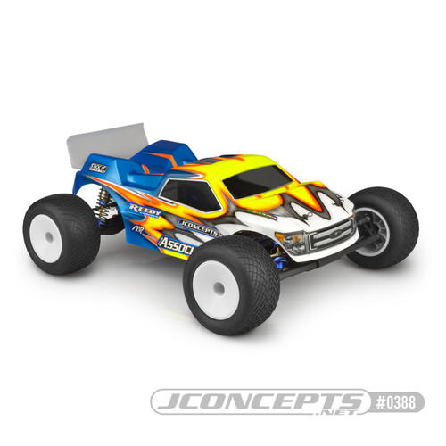 RC10T6.1/YZ-2T Finnisher 1/10 Stadium Truck Body (Clear)
