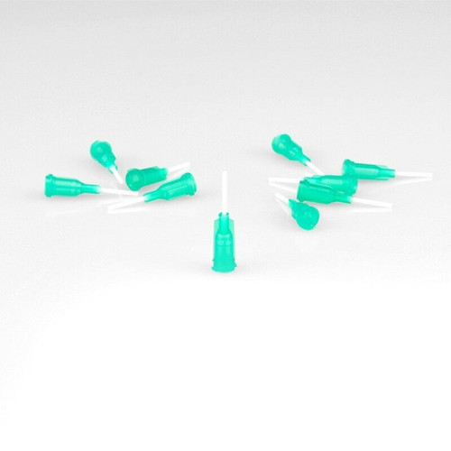 RM2 Medium Bore Glue Tip Needles (Green) (10)