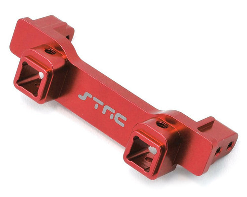 Aluminum TRX-4 Heavy Duty Front Bumper Mount (Red)