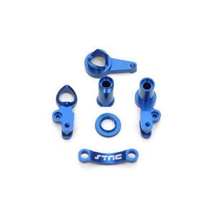 HD Aluminum Steering Bellcrank Set (Blue) (Slash 4x4)