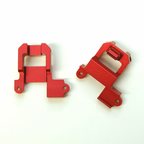 Traxxas TRX-4 HD Rear Shock Towers (Red)