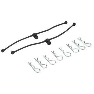 Body Klip Retainers Black (2)