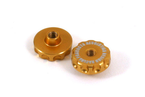 Aluminum Thumb Screw Set (2) (Gold)