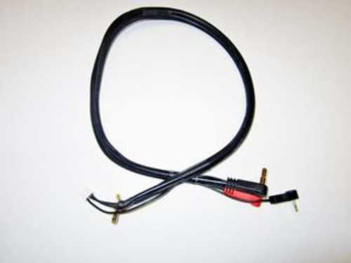TQ Wire Strain Relief 2S Charge Cable w/4mm & 5mm Bullet Connector (2')