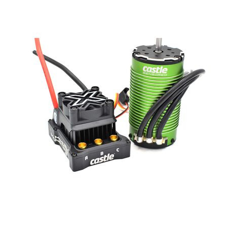 Mamba Monster X 8S 1/6 ESC/Motor Combo w/1717 Sensored Motor (1650kV)