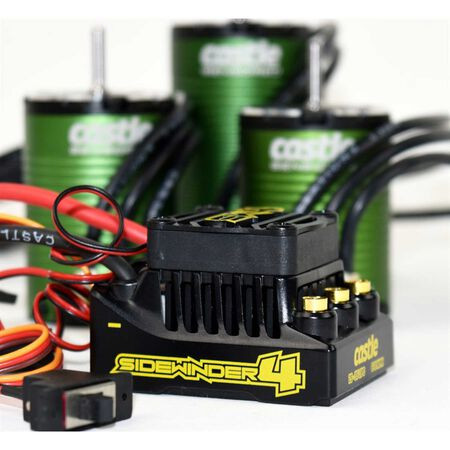 Sidewinder SW4 Waterproof 1/10 ESC/Motor Combo w/1415 (2400kV) MT Edition