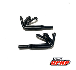Black Sprint Car Headers