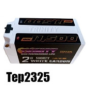 2S 7.4V 11,500mah 130C Fat Shorty w/5mm Bullets
