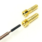 REVTECH Certified Adjustable Gold Plated 5mm Bullet Connector