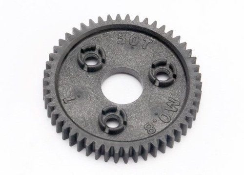 SPUR GEAR, 50T (0.8 METRIC PITCH, COMPATIBLE WITH 32P)