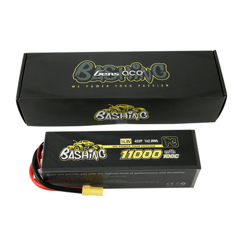 Bashing Pro 4s LiPo Battery Pack 100C (14.8V/11000mAh) w/EC5 Connector