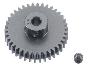 Pinion Gear Hard Aluminum 48P 38T