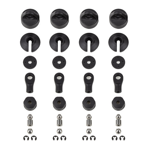 Team Associated RIVAL MT8 Shock Parts Set