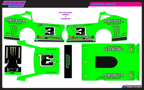 Monster Energy Wrap