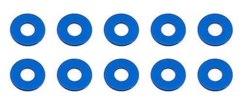 Team Associated 5.5x2.0mm Aluminum Ball Stud Washer (Blue) (10)