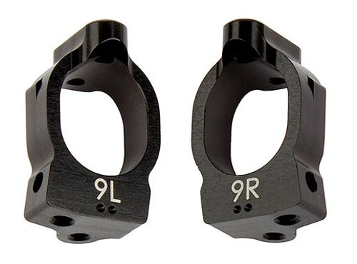 Team Associated B74 9° Aluminum Caster Block Set