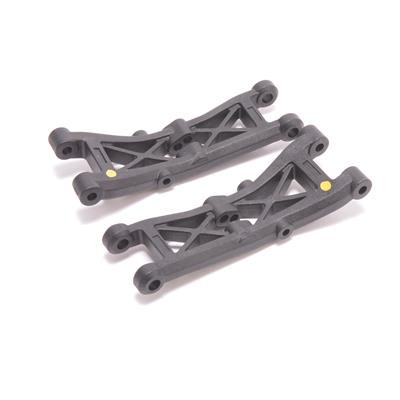 Schumacher Cougar LD3 Front Wishbones Suspension Arms (Med Flex) (2)
