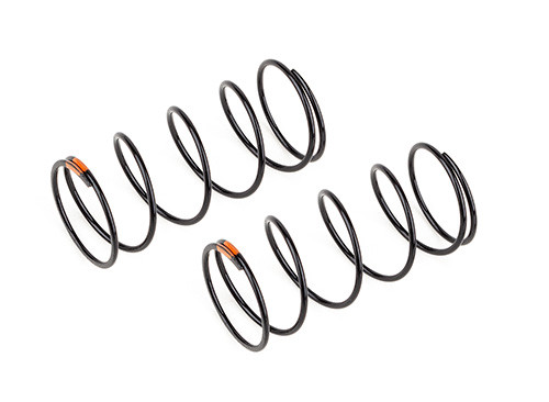 Team Associated 13mm Front Shock Spring (Orange/4.3lbs) (44mm)