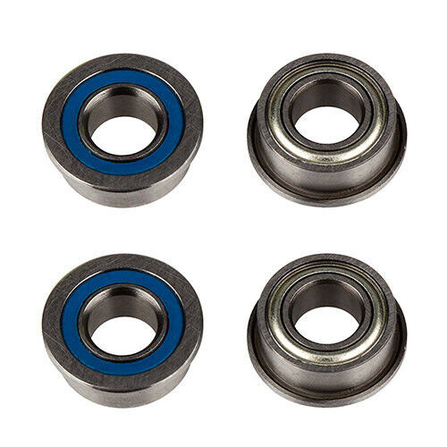 Team Associated 5x10x4mm Factory Team Flanged Bearings (4)