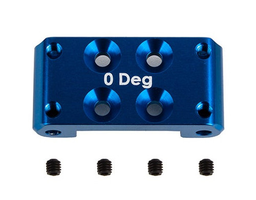 Team Associated RC10B7 Factory Team Aluminum Front Bulkhead (0 Deg)