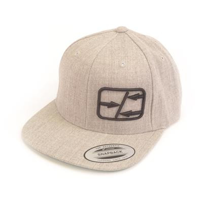 SCHUMACHER SNAPBACK FLATBILL CAP-HEATHER