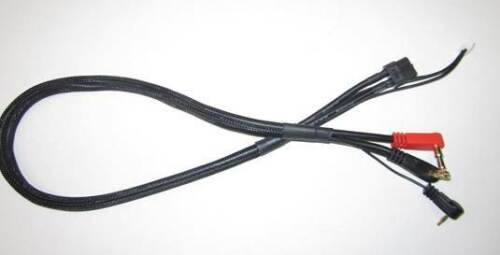 TQ Wire XT60 2S Charge Cable w/4mm & 5mm Bullet Connector (2') (iCharger/iSDT)