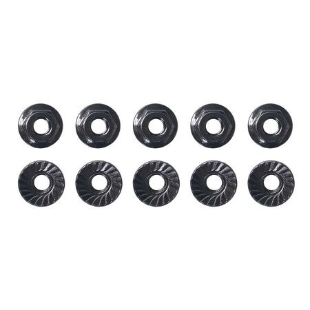 M4 Low Profile Serrated Steel Wheel Nuts (4)