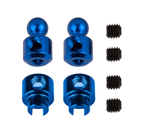 Team Associated RC10B7 Anti-roll Sway Bar Aluminum Ball Joints (4)