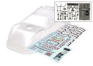 BODY LATE MODEL CLR W/PLASTIC