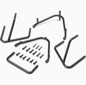 Bumper Set, Black: 22S Sprint