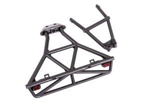 BUMPER / MOUNT REAR BLACK