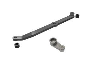 STEERNG LNK ALUM RED/SERVO HRN GRAY