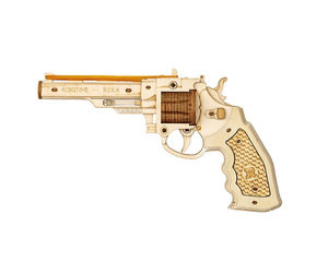 Robotime Corsac M60 Justice Guard Rubber Band Gun Assembly Kit