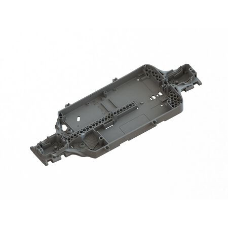 This strong Composite Chassis in long wheelbase configuration provides the perfect replacement part for your kit item