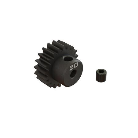 20T 0.8Mod 1/8" Bore CNC Steel Pinion Gear (2) (1)