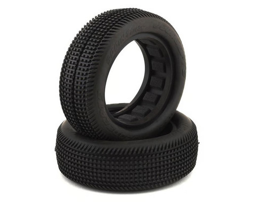 JConcepts Sprinter 2.2" 2WD Front Buggy Dirt Oval Tires (2) (Blue)
