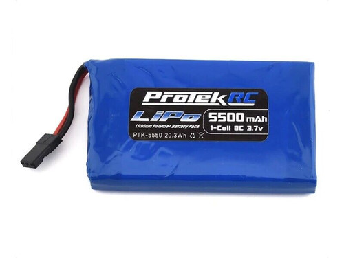 1S High Capacity Sanwa M17 LiPo Transmitter Battery (3.7V/5500mAh)