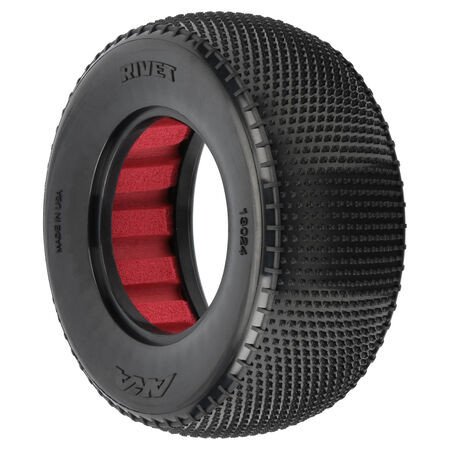 1/10 Rivet Med Carpet F/R 2.2"/3.0" Carpet Short Course Tires (2)
