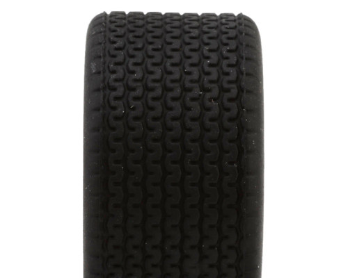 FR/RR Tires & Wheels, Black, 1/18 EDM (4)