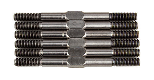 FT Titanium Turnbuckle Set, 3.5mm: RC10B6.4