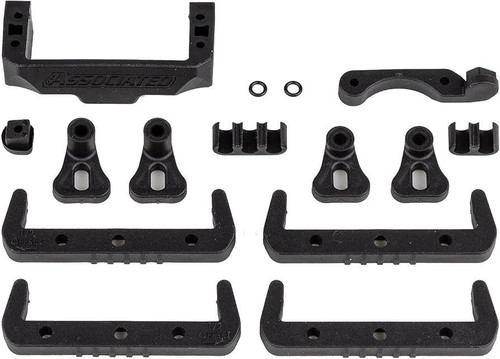 RC10B7 Battery Mount, Fan Mount, Servo Mount
