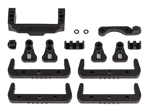 RC10B7 Battery Mount, Fan Mount, Servo Mount