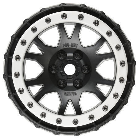 1/5 Impulse Pro-Loc Front/Rear 24mm X-MAXX Wheels (2) Black/Gray