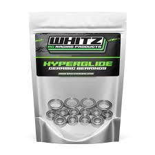 Whitz Racing Products HyperLite Schumacher Cougar LD2 Titanium Upper Screw Kit (Black) (2.5mm Deep Socket)