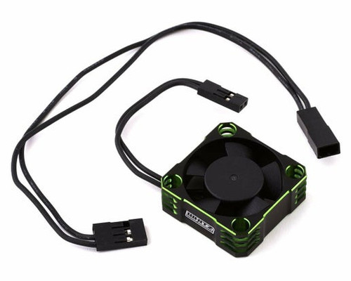 Whitz Racing Products 30mm HyperCool Aluminum Cooling Fan (Black/Blue)
