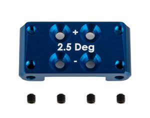 RC10B7 FT Front Bulkhead, +/-2.5 Deg.
