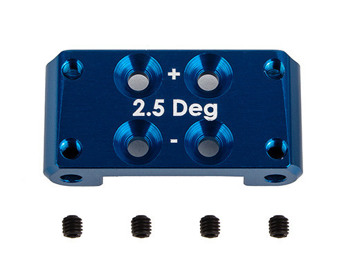 RC10B7 FT Front Bulkhead, +/-2.5 Deg.